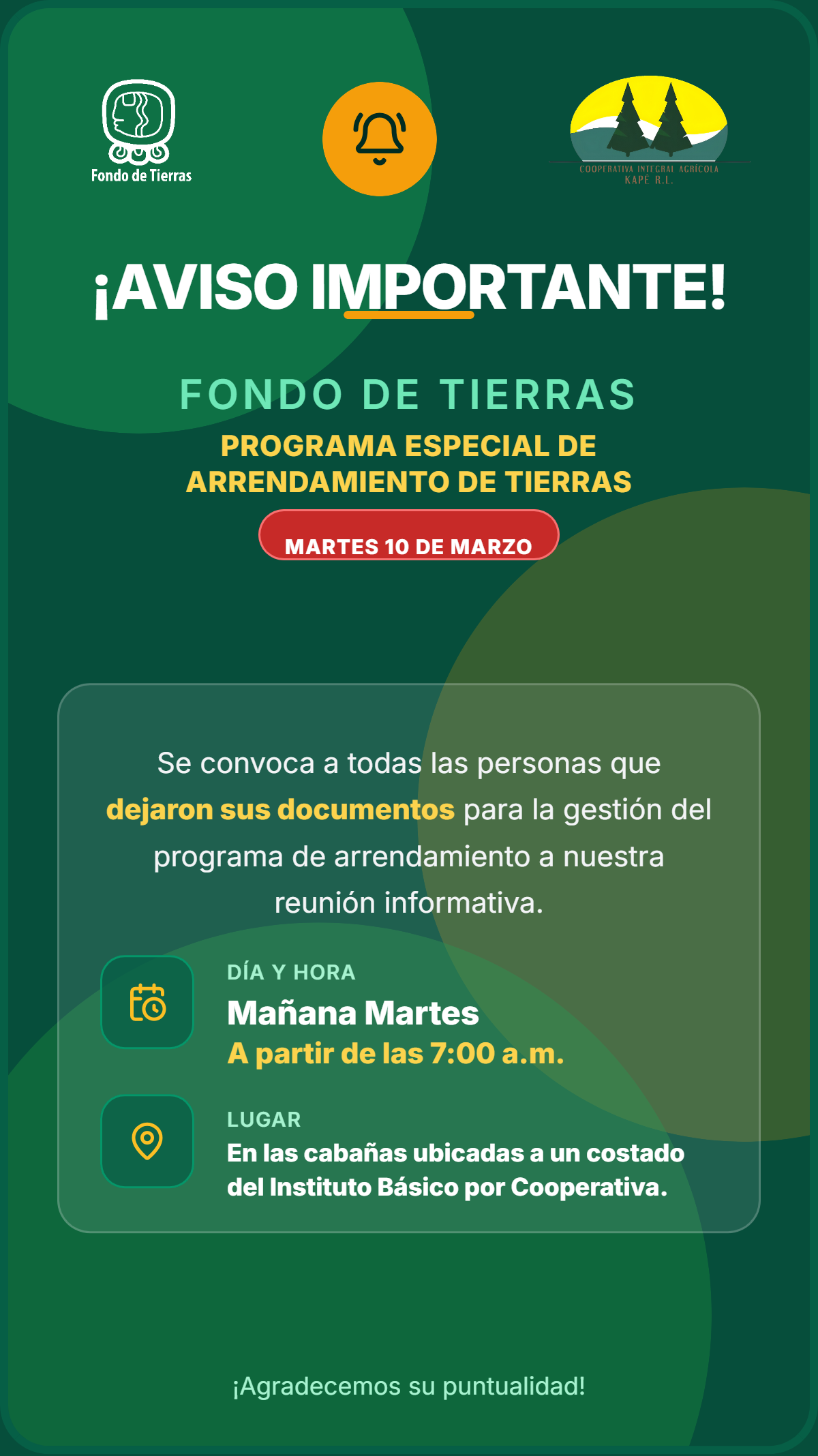 Créditos Agrícola